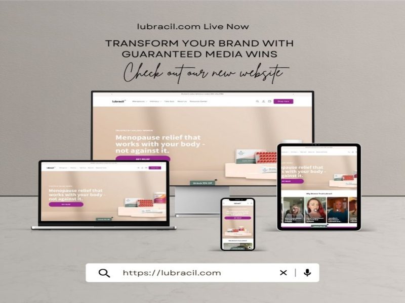 Lubracil Healthcare & Supplement Website - thumbnail