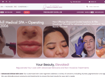 medical Cosmetic Clinic Website
