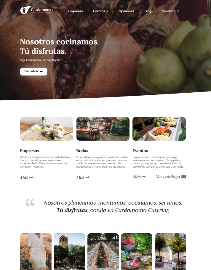 Cardomacatering - Hero