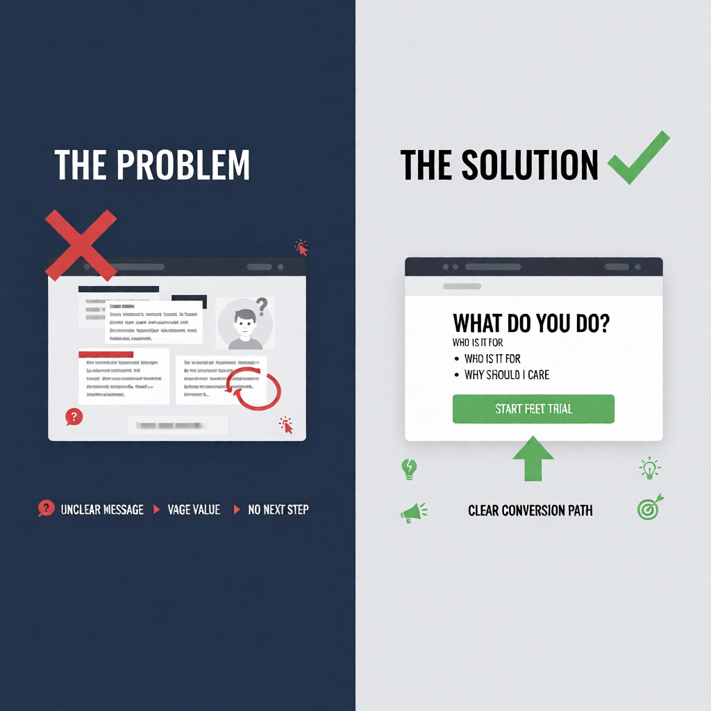 Most SaaS Websites Fail for One Simple Reason